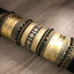 Decorator roll for couch or queen bed